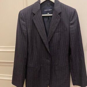 Giorgio Armani Women's Luxury Pinstripe Blazer